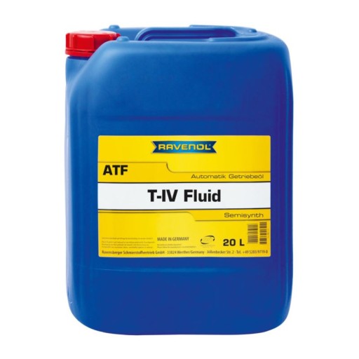 Жидкость RAVENOL ATF T-IV 20л