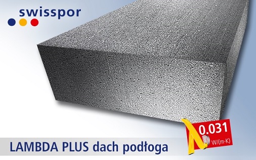 SWISSPOR STYROPIAN LAMBDA 0.031 PLUS PODŁOGA 1,8 t