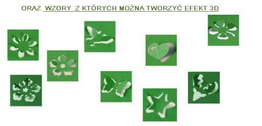 DZIURKACZE OZDOBNE 2,5CM-PONAD 120 WZORÓW! nowości