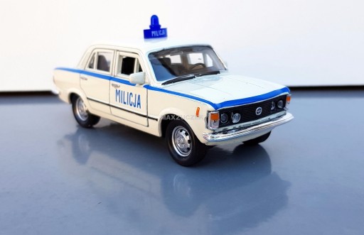 WELLY FIAT 125P МИЛИЦИЯ ПРЛ 1:34