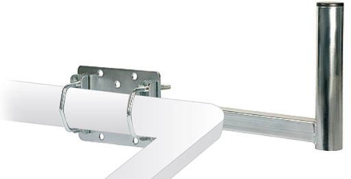 УНИВЕРСАЛЬНЫЙ ДЕРЖАТЕЛЬ МАЧТЫ СПУТНИКОВОЙ АНТЕННЫ DVB-T 50 СМ