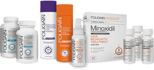 Foligain содержит 10% высокоэффективных блокаторов ДГТ.