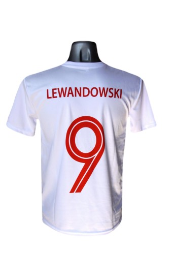 ПОЛЬСКАЯ НАЦИОНАЛЬНАЯ ФУТБОЛКА LEWANDOWSKI XL