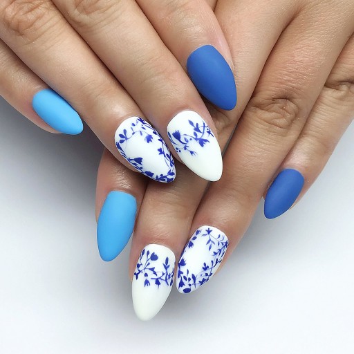 SEMILAC HYBRID POLISH 084 ДЕНИМ СИНИЙ 7 МЛ