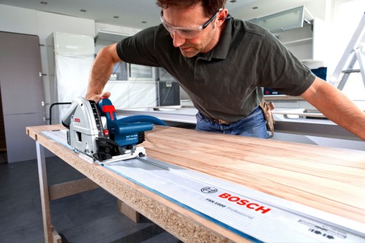 ПОГРУЖНАЯ ПИЛА GKT 55 GCE BOSCH СУМКА + РЕЙКА FSN 1600 BOSCH