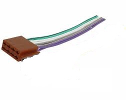 Wtyk ISO głośnikowy 8pin 4x głośniki