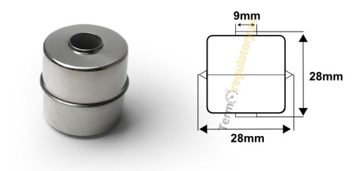 Магнитный поплавок для датчиков уровня жидкости 28