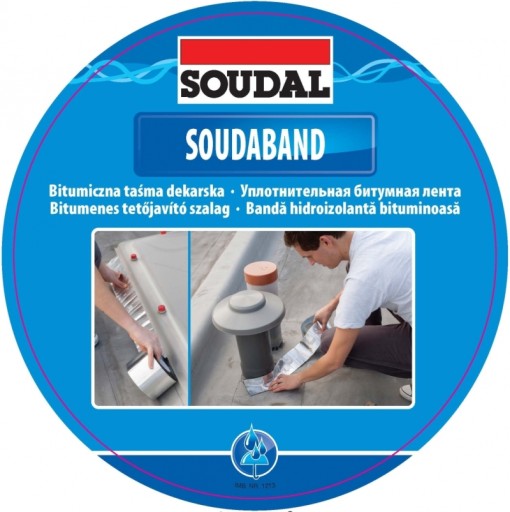 Bitumiczna taśma dekarska 150 mm/10m grafit Soudal