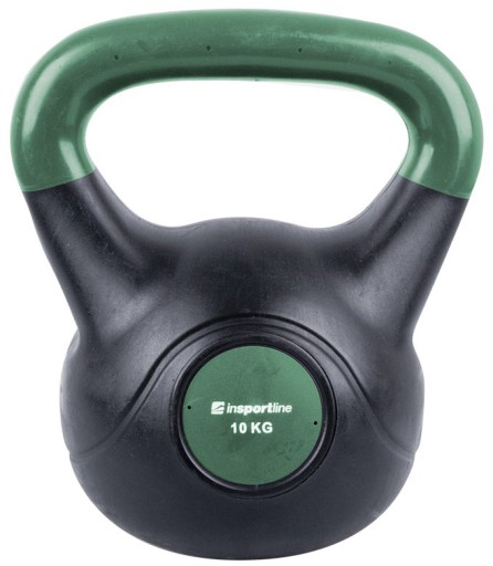 HANTLA BITUMICZNA inSPORTline Kettlebell Dark 10kg