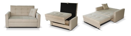 solidna sofa VIGA III LUX pikowana kanapa salon