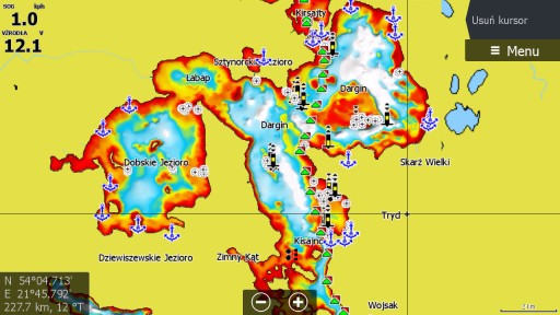 Карта MaxiMapa Вся Польша Lowrance Simrad B&G