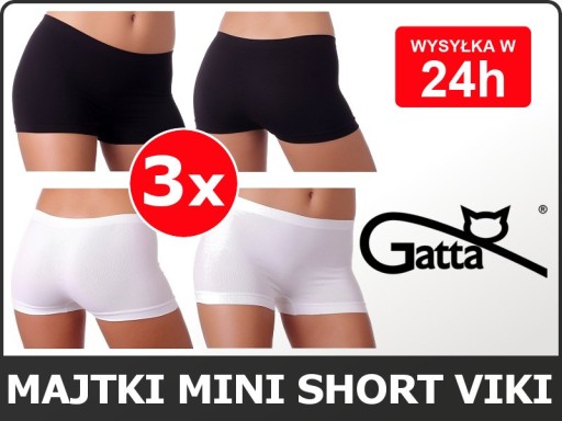 SZORTY bezszwowe GATTA VIKI 3szt - r M