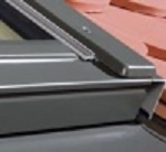 Мансардное окно OptiLight B 78x118 + наружный оклад RAL7022