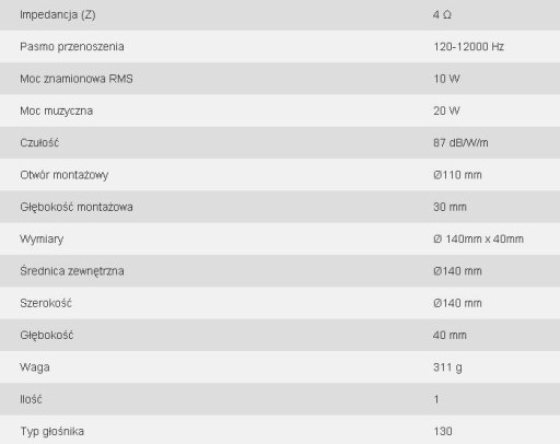 Monacor SPE-140/WS Громкоговоритель скрытого монтажа 10WRMS