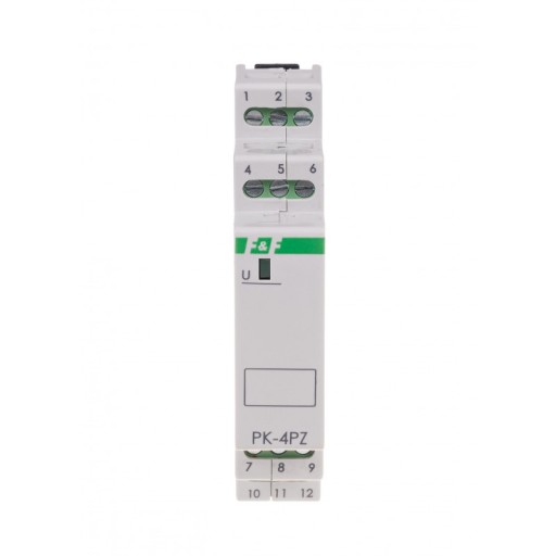 F&F PRZEKAŹNIK 230V ELEKTROMAGNETYCZNY 4x8A PK-4PZ-230V