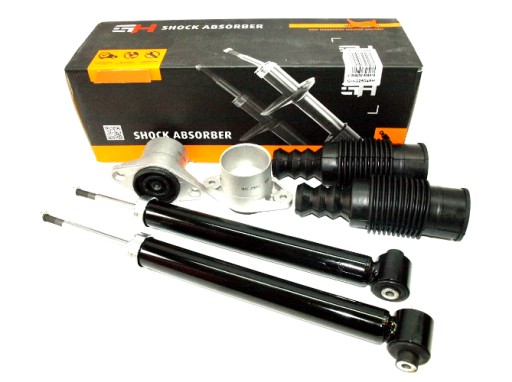 Амортизаторы комплект подушка безопасности задний passat b5 audi a6 c5 , фото