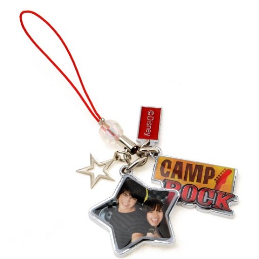 Brelok do kluczy metalowy zawieszka Camp Rock