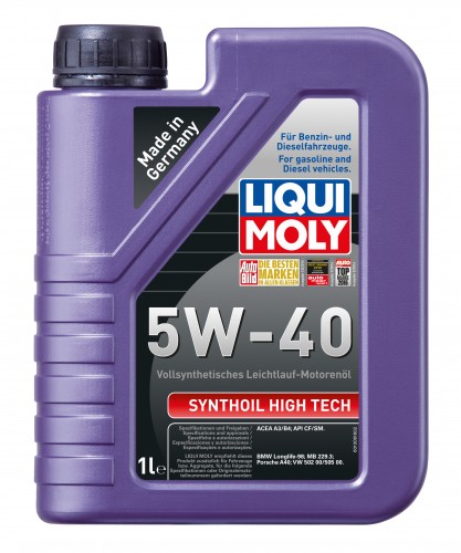 LIQUI MOLY SYNTHOIL HIGH TECH 5W40 1L SM/CF, A3/B3