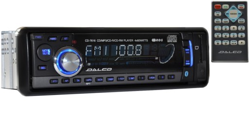 RADIO SAMOCHODOWE CD USB SD BLUETOOTH MP3 60W USB