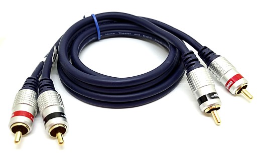 Przyłącze kabel CHINCH 2x RCA na 2xRCA 1,5m