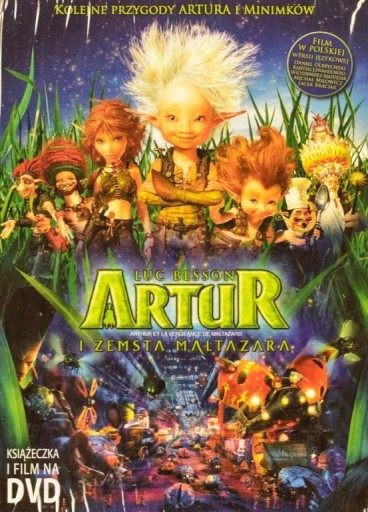 Film Artur i zemsta Maltazara DVD+booklet