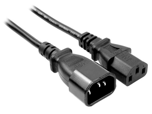 Kabel zasilający PC UPS przedłużacz C13 C14 5m