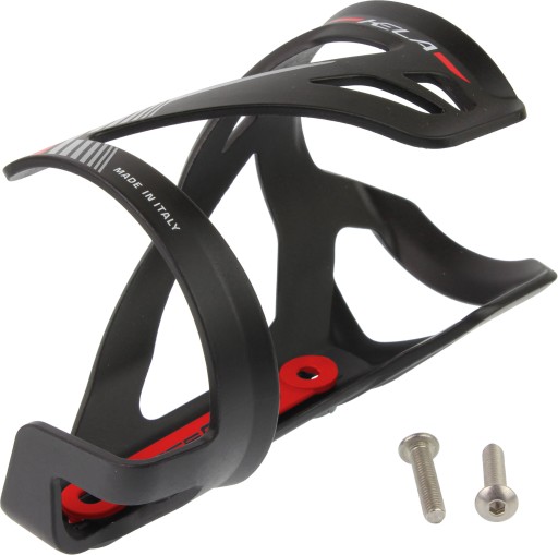 KOSZYK BIDONU UCHWYT RACEONE KELA BLACK/RED