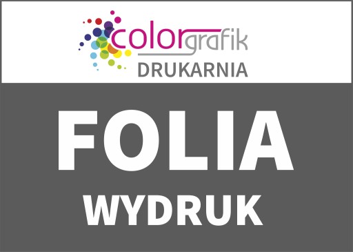 NAKLEJKA SAMOPRZYLEPNA FOLIA z wydrukiem 1440 DPI