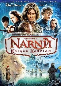 OPOWIESCI Z NARNII KSIĄŻE KASPIAN DVD FOLIA