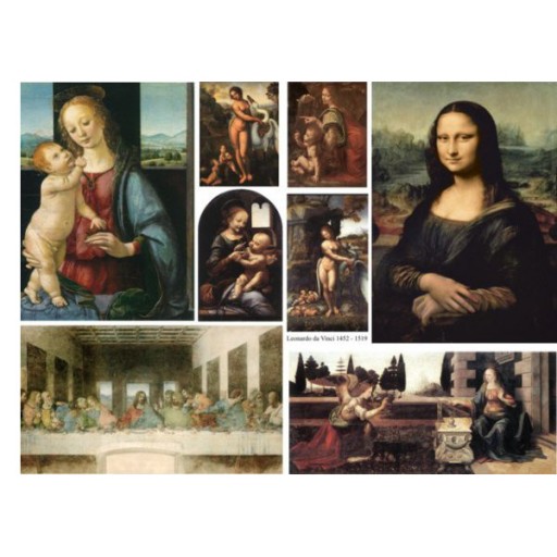 Papier do decoupage KLASYCZNY A4 D0140M - OBRAZY