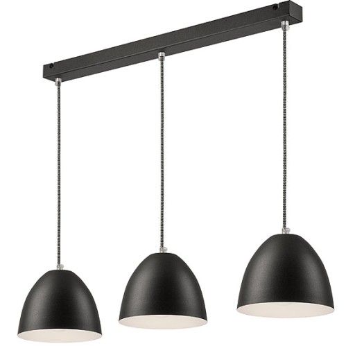 3 LAMPA WISZĄCA LISTWA LIVIA LOFT GRAFIT BIAŁA