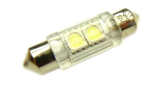 LED C5W C10W 10X36MM biała zimna MOC !