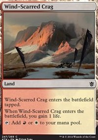 Wind-Scarred Crag KTK/FRF zestaw 4szt ^MTGRes^