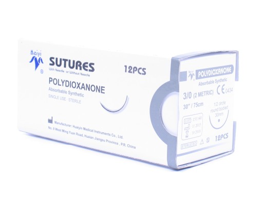 Nić chirurgiczna nici chirurgiczne PDS 3/0 obła op
