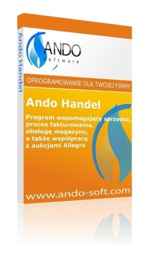 Ando Handel - program do fakturowania, magazynowy