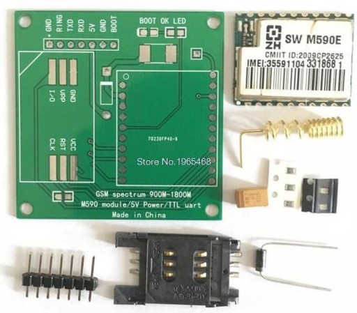 Moduł GSM GPRS M590E DIY