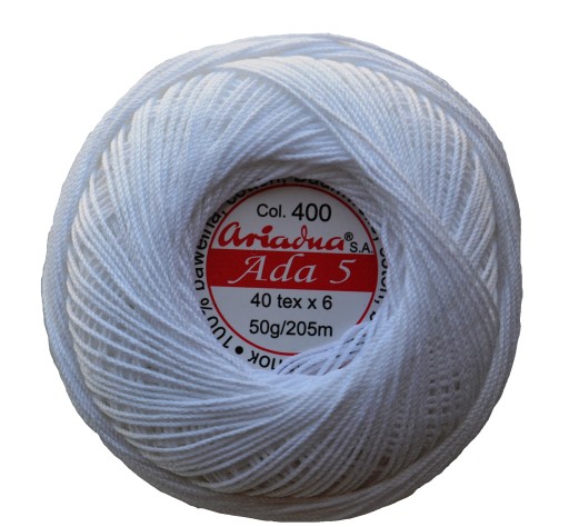 Kordonek Ada 5 - 40 tex x 6 50g/205m