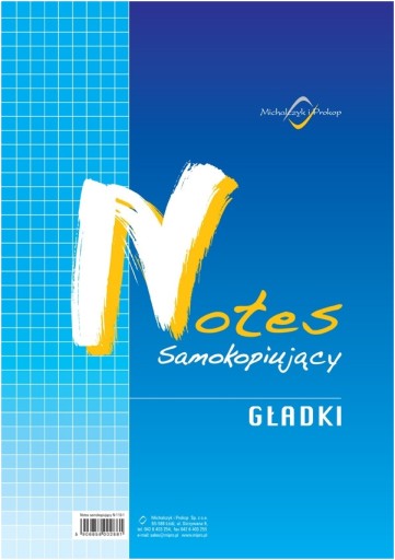 Notes samokopiujący gładki (wielokopia) MiPro A6 N-115-5 40 kartek