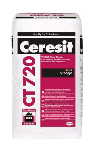 CERESIT Visage CT 720 Tynk ozdobny Drewno 25kg