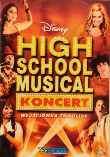 HIGH SCHOOL MUSICAL KONCERT DVD