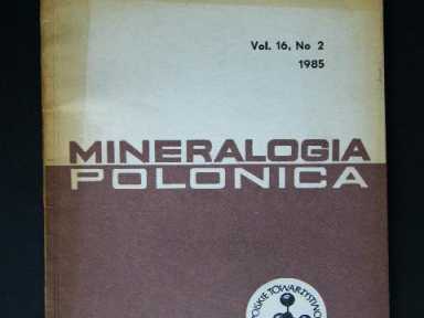 MINERALOGIA POLONICA 1985