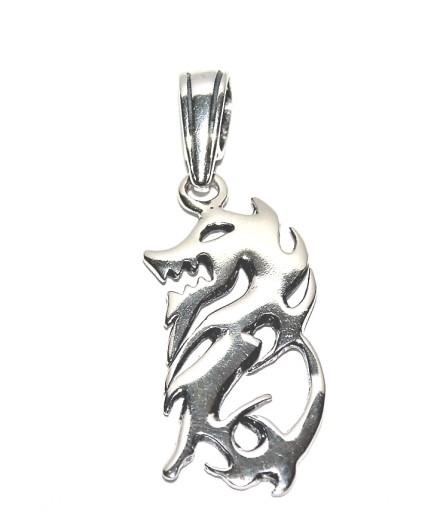 Wisiorek srebrny srebro SMOK ok.3,5 g. GOTHIC