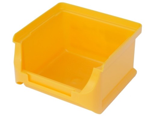 POJEMNIK MAGAZYNOWY ŻÓŁTY - 102x100x60mm REGAŁ
