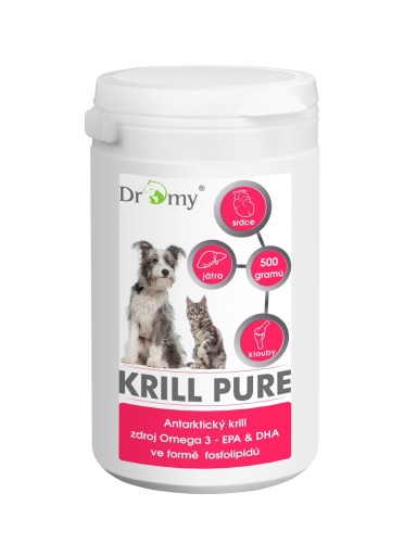 DROMY KRILL PURE 500G KRYL ARKTYCZNY DLA KOTÓW