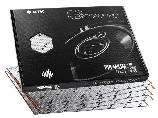 CTK Premium 2.2 / 2,8m2 - mata tłumiąca MLF=0,36 15szt./2,8m2