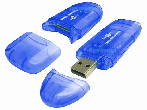 CZYTNIK KART PAMIĘCI SD SDHC do 512GB + PENDRIVE