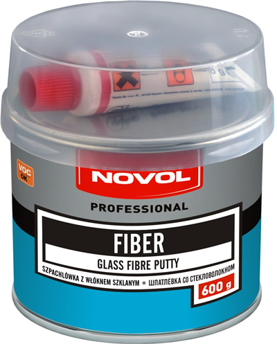 Novol - Fiber szpachlówka z włóknem szklanym 600g