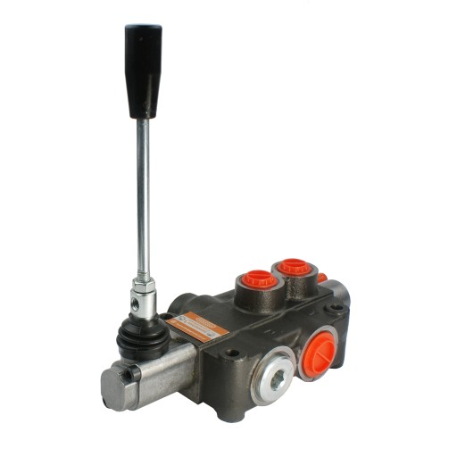 ROZDZIELACZ HYDRAULICZNY 1 SEKCYJNY 80L Z ZATRZASKIEM ORYGINAŁ BADESTNOST