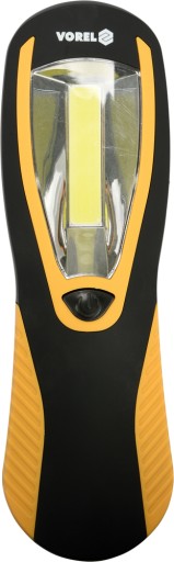 LAMPA RĘCZNA COB LED NA 3 BATERIE AAA, MAGNES HAK