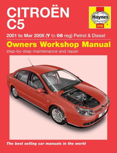 CITROEN C5 1.8 BENZYNA (2001-2008) INSTRUKCJA